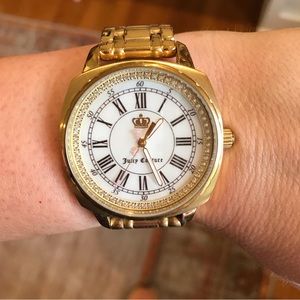 GOLD JUICY COUTURE WATCH